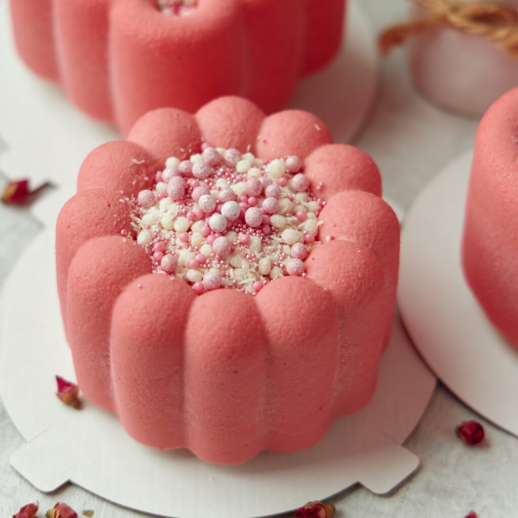 воздушный клубничный мусс для торта