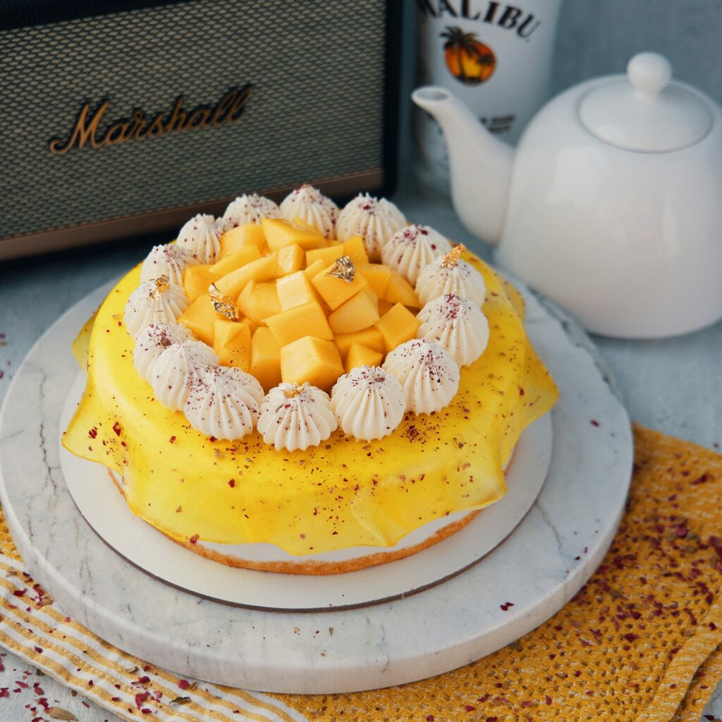 муссовый торт манго маракуйя