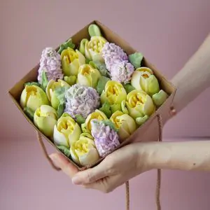 Зефирные тюльпаны